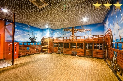 Роспись комнаты для празднования детских дней рождения